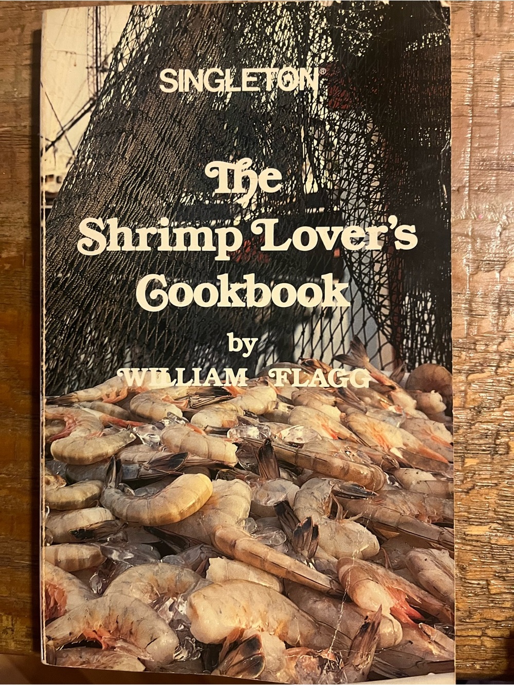 The Shrimp Lover's Cookbook by William Flagg - Seafood Cover